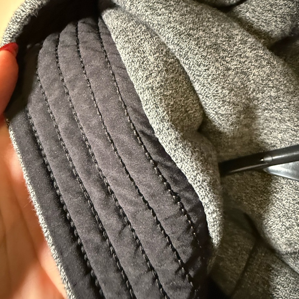 lululemon Après It All 2-in-1 Fleece Hooded Jacket Zip-Off Bottom – Size 10 - Picture 6 of 10